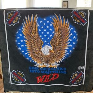 Vintage Harley-Davidson bandanna